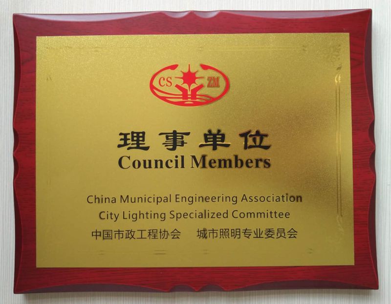 熱烈祝賀安陽金秋照明被評(píng)為中國(guó)市政工程協(xié)會(huì)城市照明**委員會(huì)理事單位！